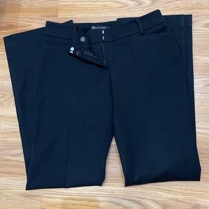 Black petite trousers